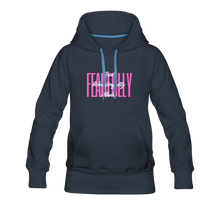 Load image into Gallery viewer, Wonderfully Made Women’s Premium Hoodie - navy