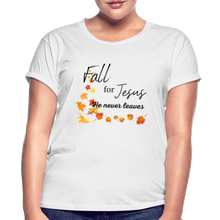 Load image into Gallery viewer, Fall For Jesus Women's Relaxed Fit T-Shirt - white