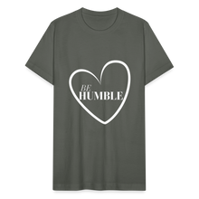 Load image into Gallery viewer, Be Humble Unisex Jersey T-Shirt by Bella + Canvas - asphalt
