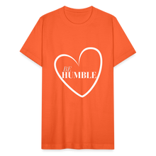 Load image into Gallery viewer, Be Humble Unisex Jersey T-Shirt by Bella + Canvas - orange
