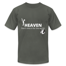 Load image into Gallery viewer, Heaven, Don&#39;t Miss It... Unisex Jersey T-Shirt by Bella + Canvas - asphalt
