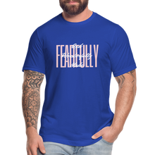 Load image into Gallery viewer, Wonderfully Made Unisex Jersey T-Shirt by Bella + Canvas - royal blue
