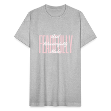 Load image into Gallery viewer, Wonderfully Made Unisex Jersey T-Shirt by Bella + Canvas - heather gray
