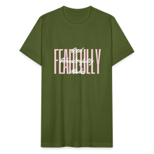 Load image into Gallery viewer, Wonderfully Made Unisex Jersey T-Shirt by Bella + Canvas - olive
