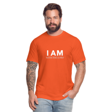 Load image into Gallery viewer, I Am With The Lord Unisex Jersey T-Shirt by Bella + Canvas - orange
