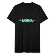 Load image into Gallery viewer, Hear My Prayer Unisex Jersey T-Shirt by Bella + Canvas - black
