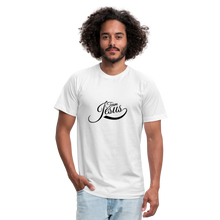 Load image into Gallery viewer, Team Jeus Unisex Jersey T-Shirt by Bella + Canvas - white
