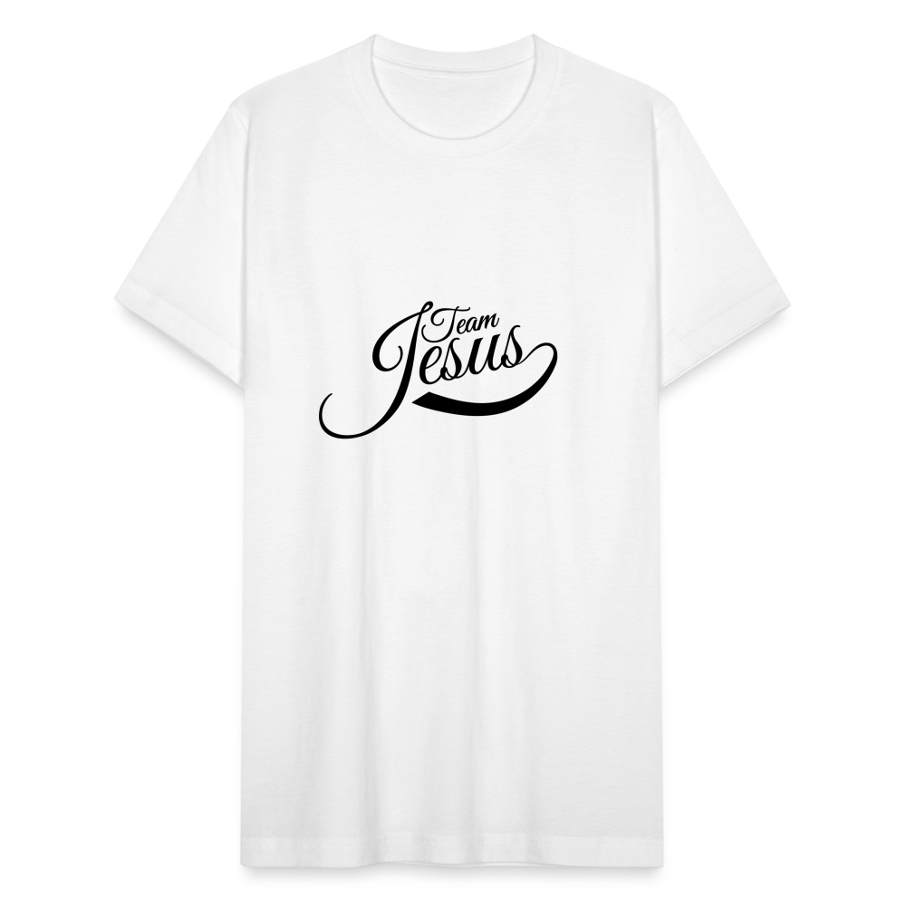 Team Jeus Unisex Jersey T-Shirt by Bella + Canvas - white