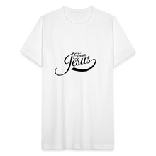 Load image into Gallery viewer, Team Jeus Unisex Jersey T-Shirt by Bella + Canvas - white
