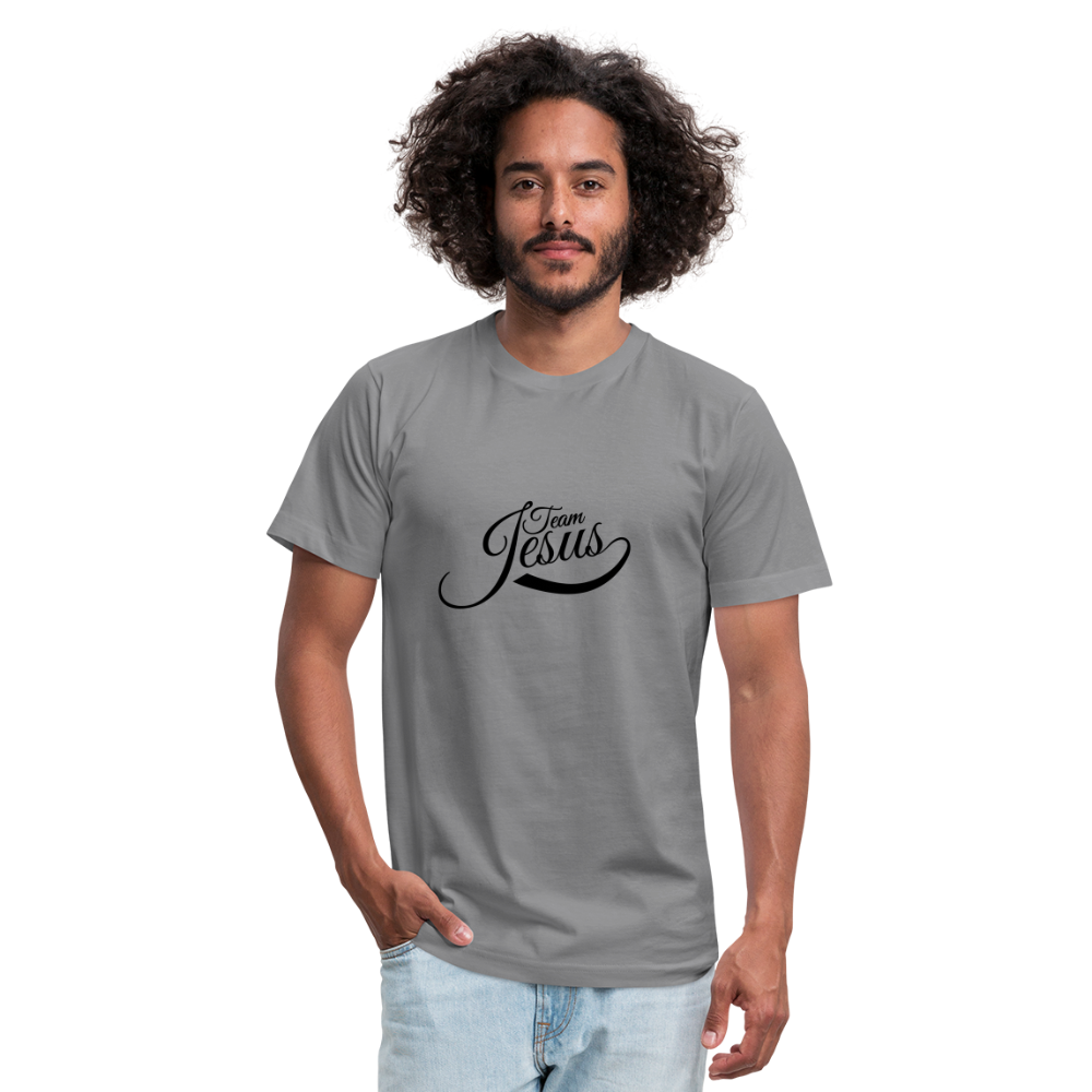 Team Jeus Unisex Jersey T-Shirt by Bella + Canvas - slate