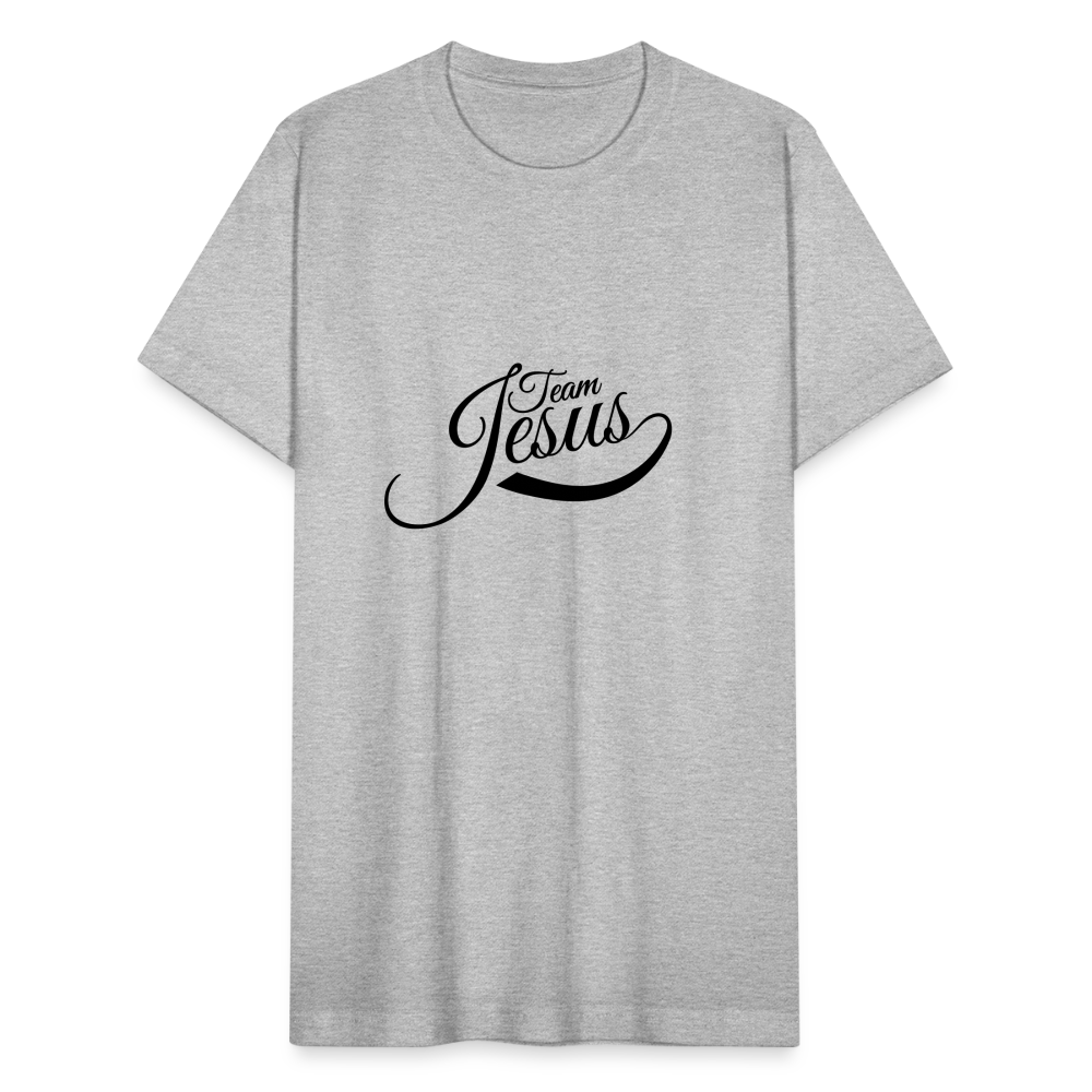 Team Jeus Unisex Jersey T-Shirt by Bella + Canvas - heather gray