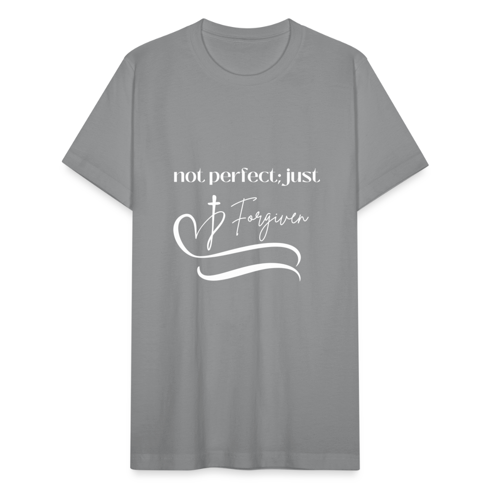 Forgiven Unisex Jersey T-Shirt by Bella + Canvas - slate