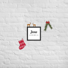 Load image into Gallery viewer, Jesus Est. Framed poster
