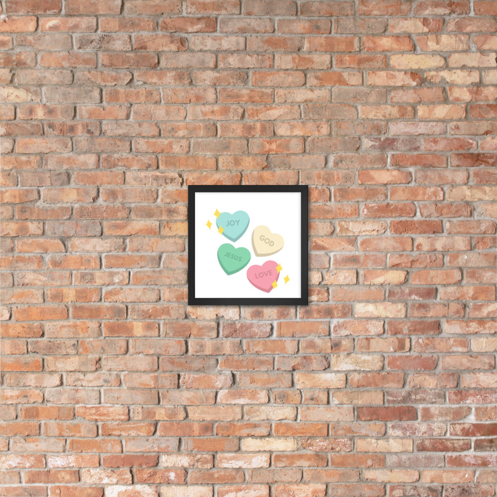 Heart of God Framed poster
