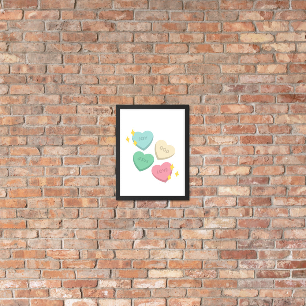 Heart of God Framed poster