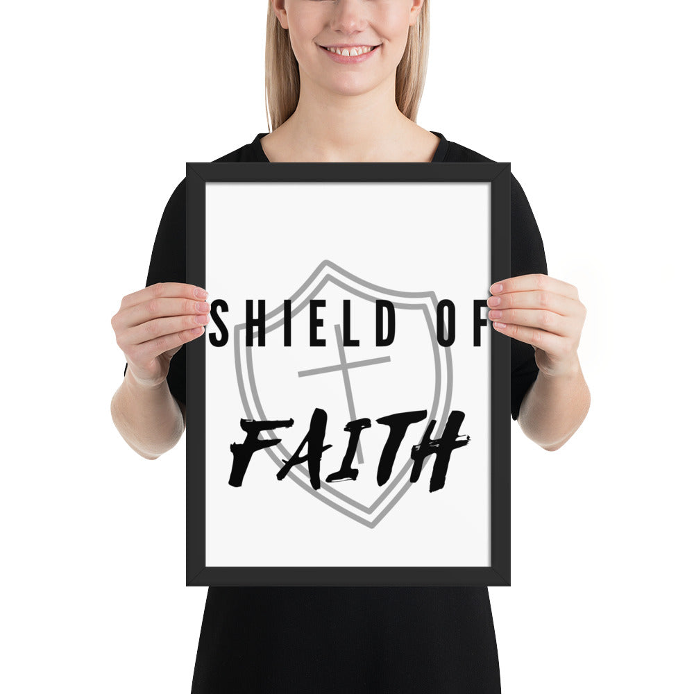 Shield of Faith Framed poster