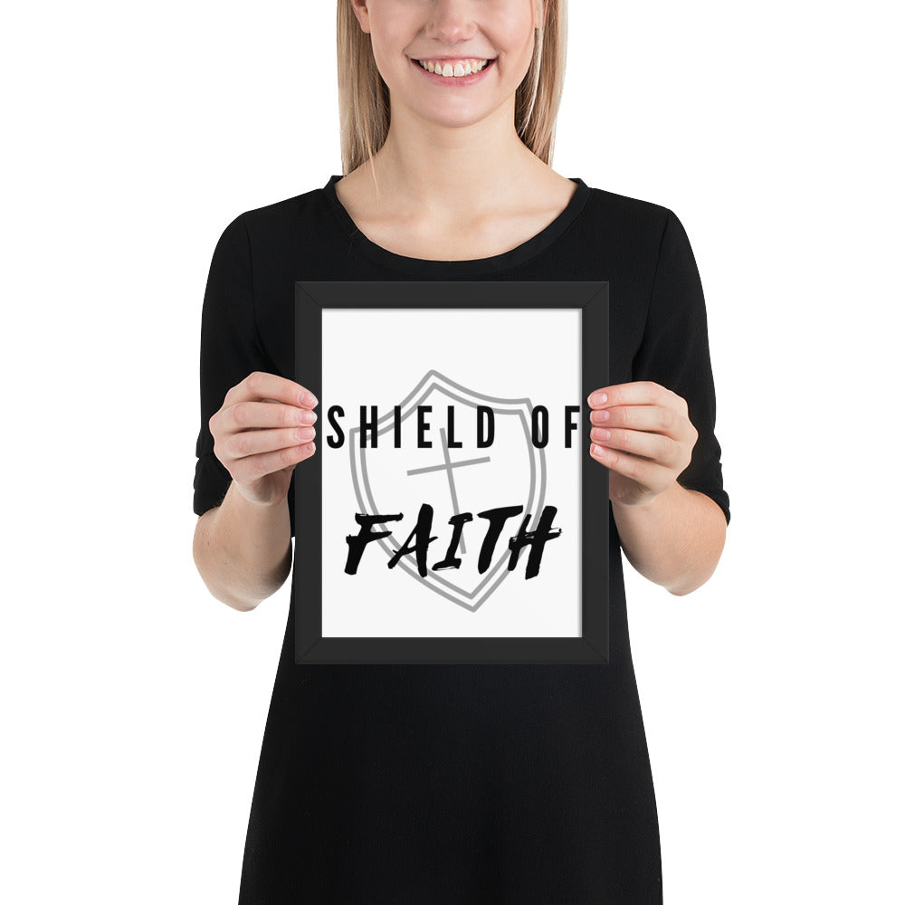 Shield of Faith Framed poster