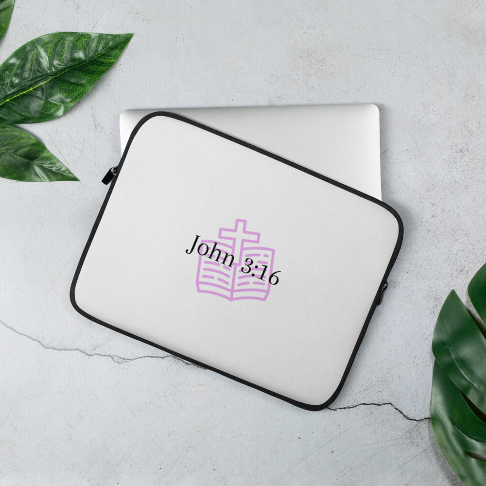 John 3:16 Laptop Sleeve