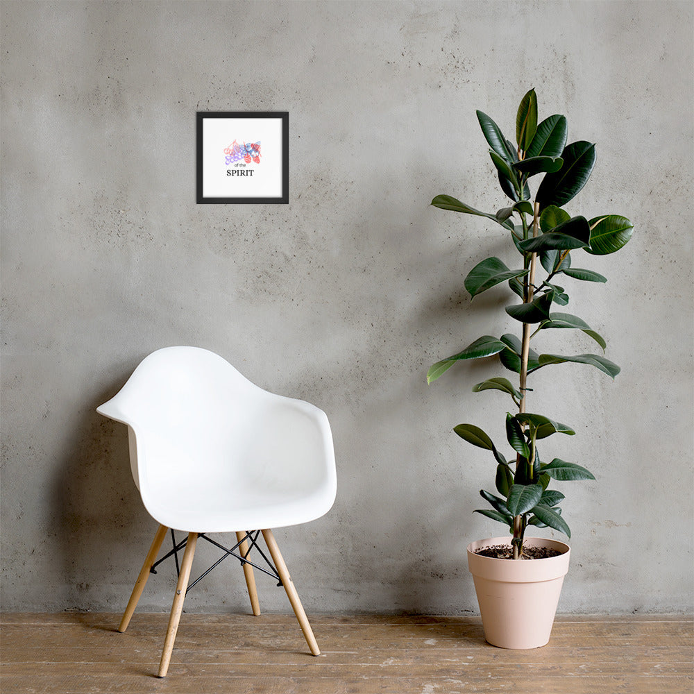 Fruit of the Spirit Framed photo paper poster
