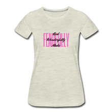 Load image into Gallery viewer, Wonderfully Made Women’s Premium T-Shirt - heather oatmeal
