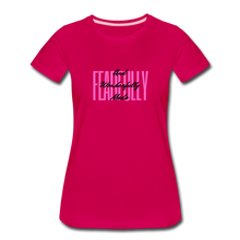 Load image into Gallery viewer, Wonderfully Made Women’s Premium T-Shirt - dark pink
