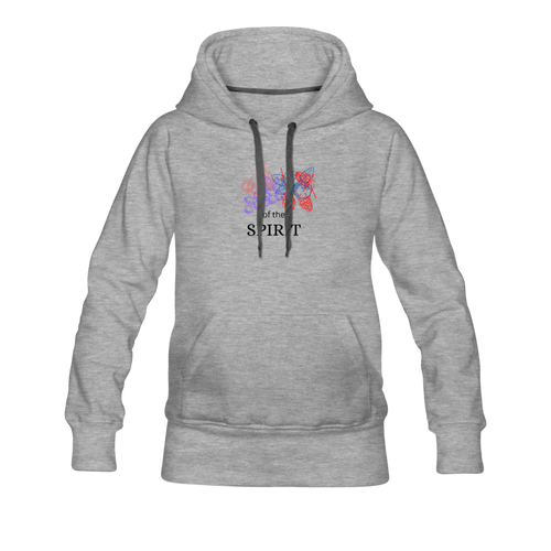 Fruit of the Spirit Women’s Premium Hoodie - heather gray