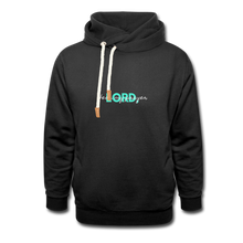 Load image into Gallery viewer, Hear My Prayer Shawl Collar Hoodie - black
