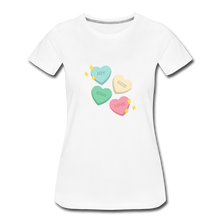 Load image into Gallery viewer, Heart of God Women’s Premium T-Shirt - white
