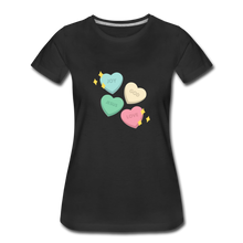 Load image into Gallery viewer, Heart of God Women’s Premium T-Shirt - black
