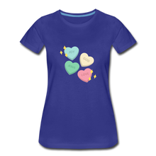 Load image into Gallery viewer, Heart of God Women’s Premium T-Shirt - royal blue
