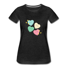 Load image into Gallery viewer, Heart of God Women’s Premium T-Shirt - charcoal gray
