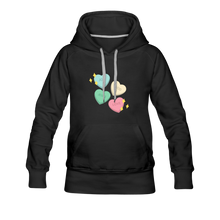 Load image into Gallery viewer, Heart of God Women’s Premium Hoodie - black
