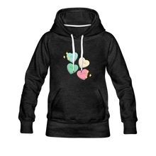 Load image into Gallery viewer, Heart of God Women’s Premium Hoodie - charcoal gray
