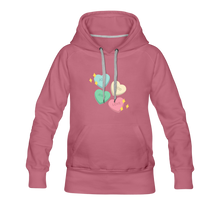 Load image into Gallery viewer, Heart of God Women’s Premium Hoodie - mauve
