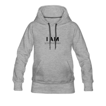 Load image into Gallery viewer, I Am With The Lord Women’s Premium Hoodie - heather gray
