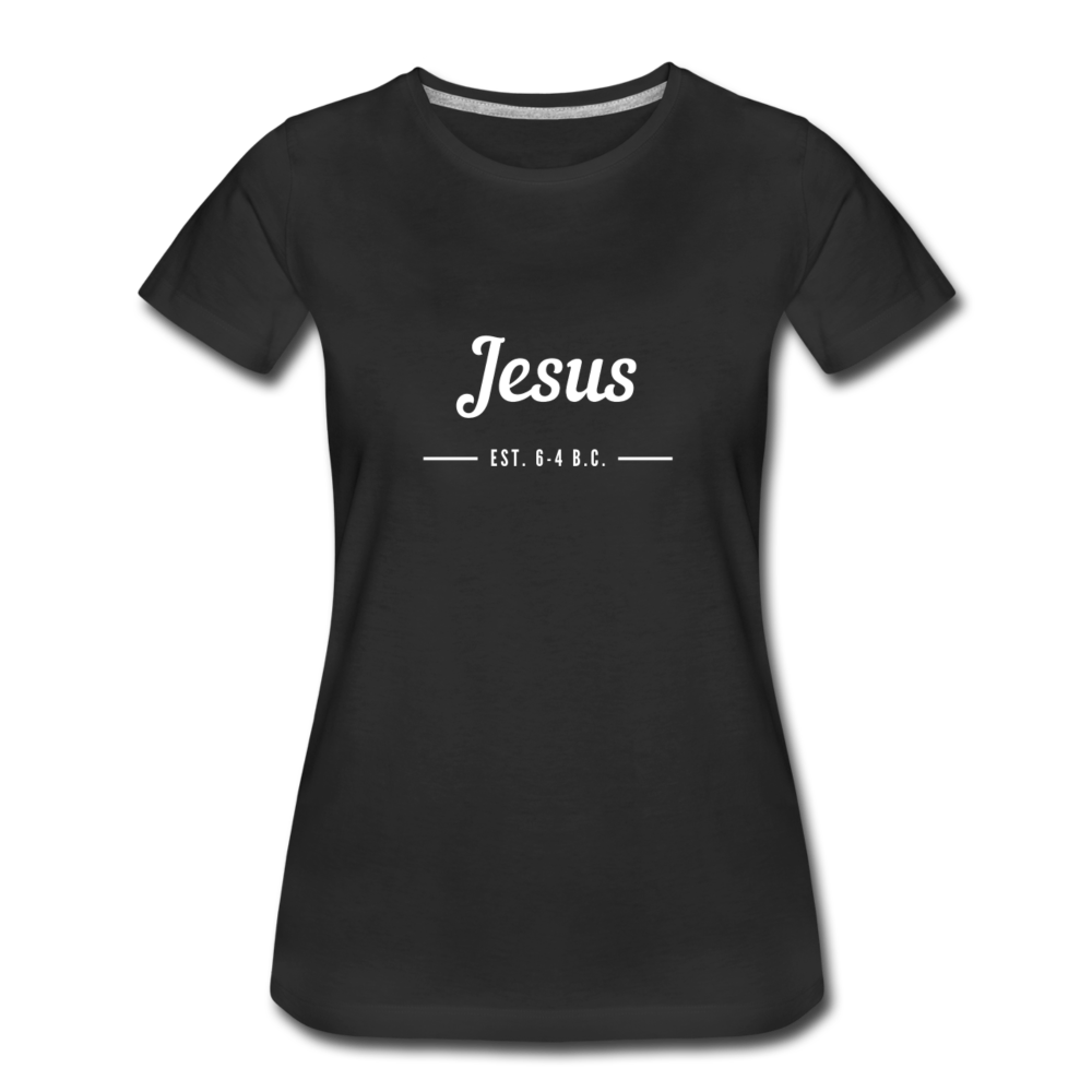 Jesus Women’s Premium T-Shirt - black