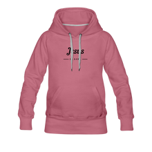 Load image into Gallery viewer, Jesus Women’s Premium Hoodie - mauve
