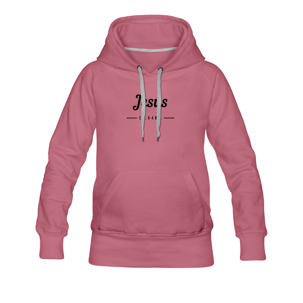 Jesus Women’s Premium Hoodie - mauve