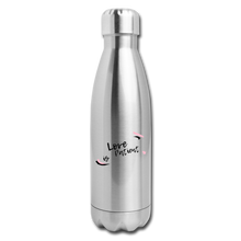 Load image into Gallery viewer, Love is Patient Insulated Stainless Steel Water Bottle - silver
