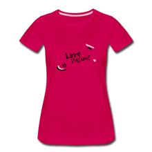 Load image into Gallery viewer, Love is Patient Women’s Premium T-Shirt - dark pink
