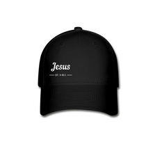 Load image into Gallery viewer, Jesus Est. Baseball Cap - black
