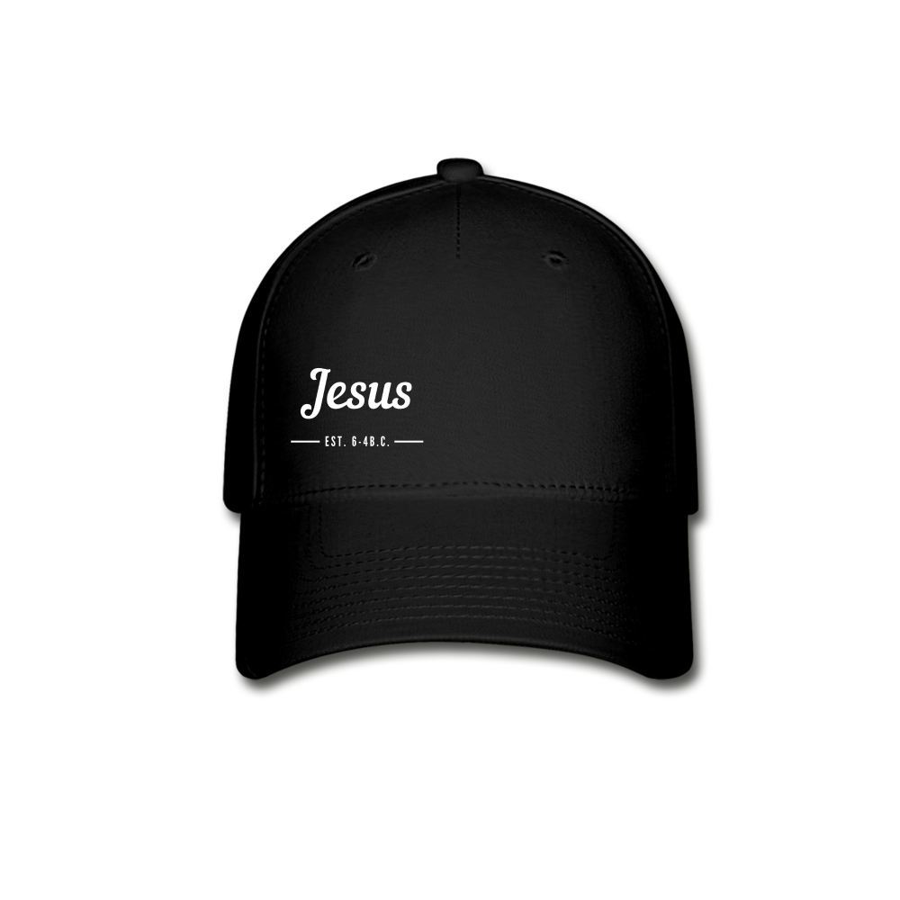 Jesus Est. Baseball Cap - black