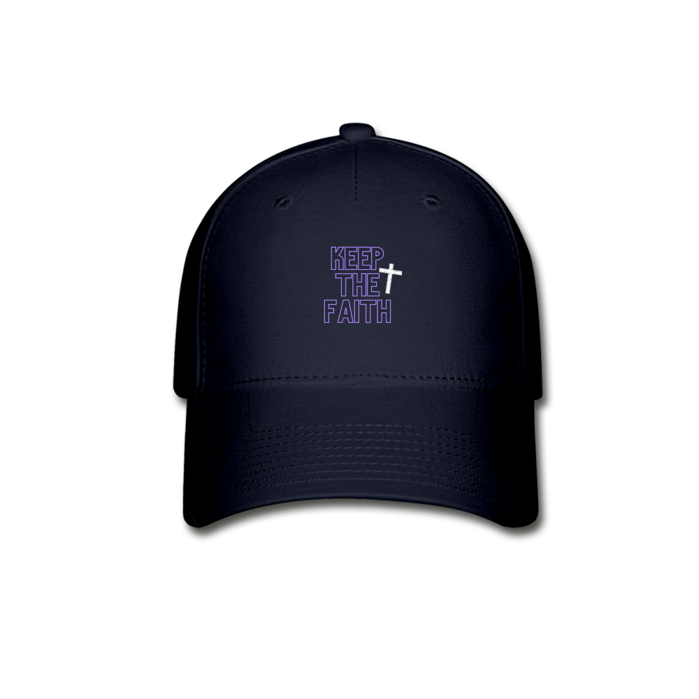 Keep The Faith Baseball Cap - navy