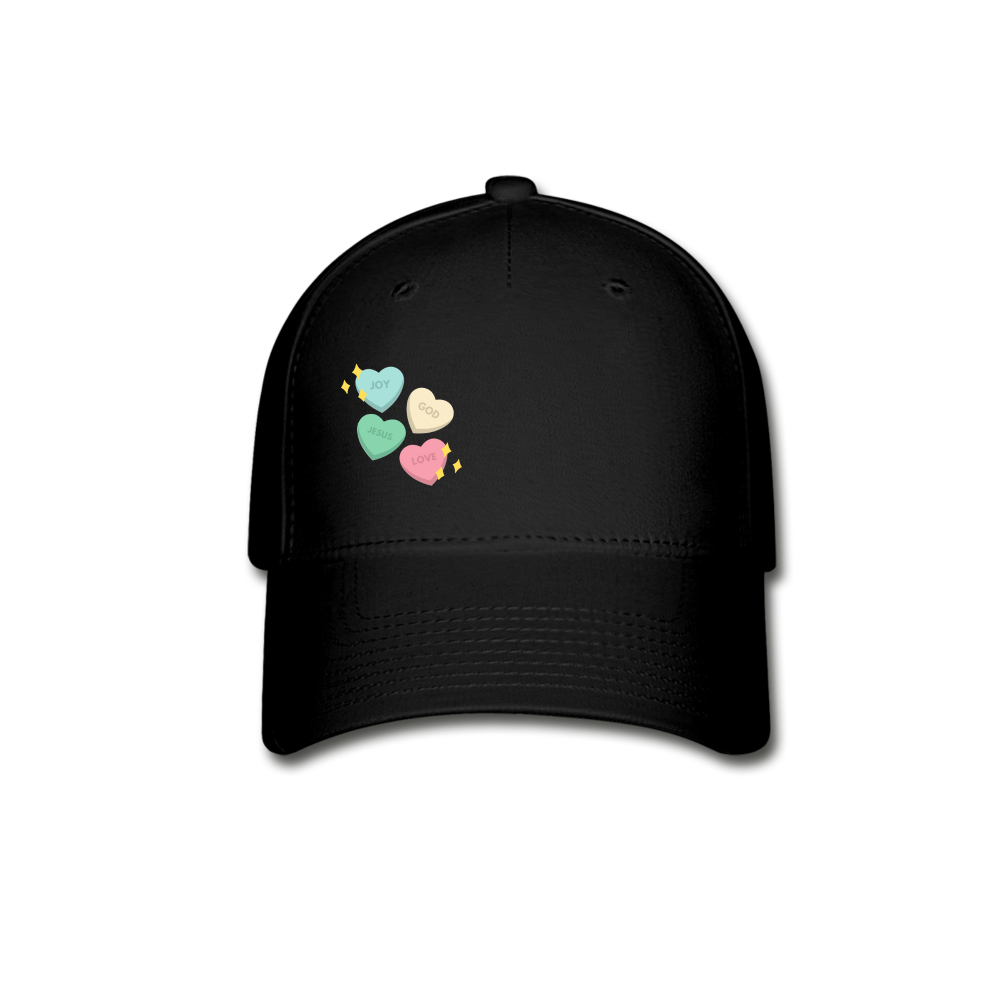 Heart of God Baseball Cap - black