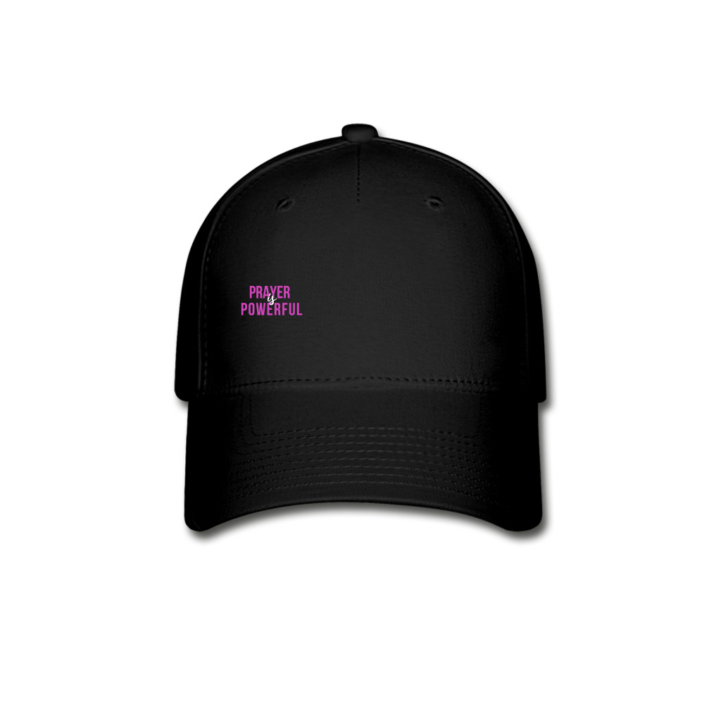 Prayer is Powerful Baseball Cap - black