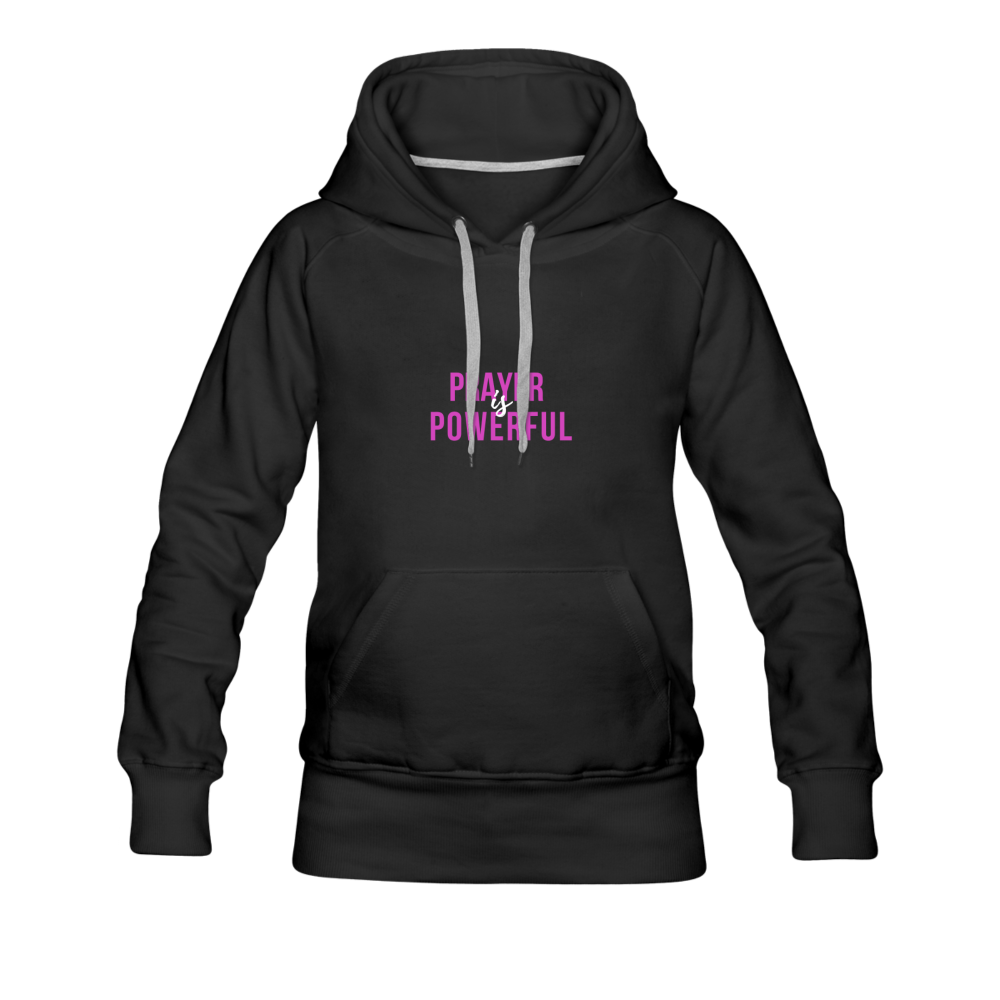 Prayer is Powerful Women’s Premium Hoodie - black