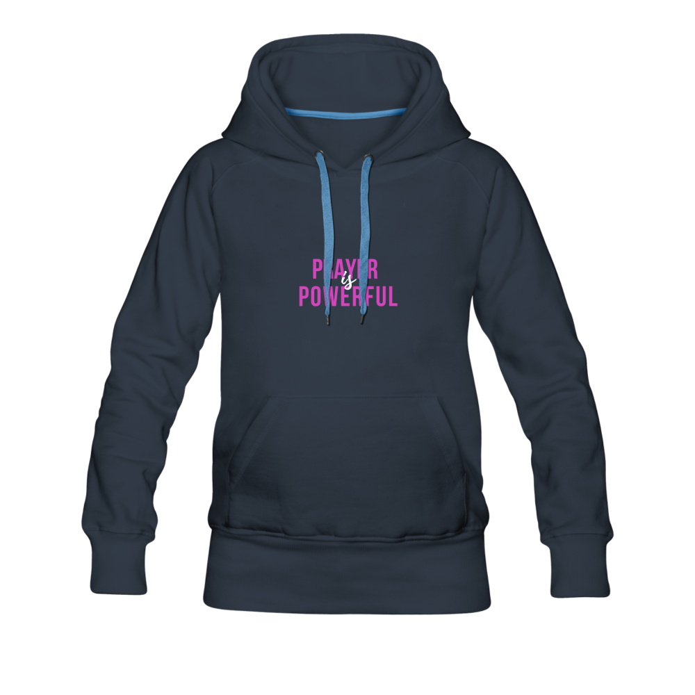 Prayer is Powerful Women’s Premium Hoodie - navy
