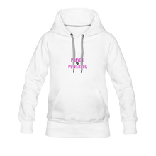 Load image into Gallery viewer, Prayer is Powerful Women’s Premium Hoodie - white
