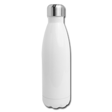 Load image into Gallery viewer, PrayMore WorryLess (Plain) Insulated Stainless Steel Water Bottle - white
