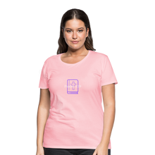 Load image into Gallery viewer, Psalm 139 (Purple) Women’s Premium T-Shirt - pink
